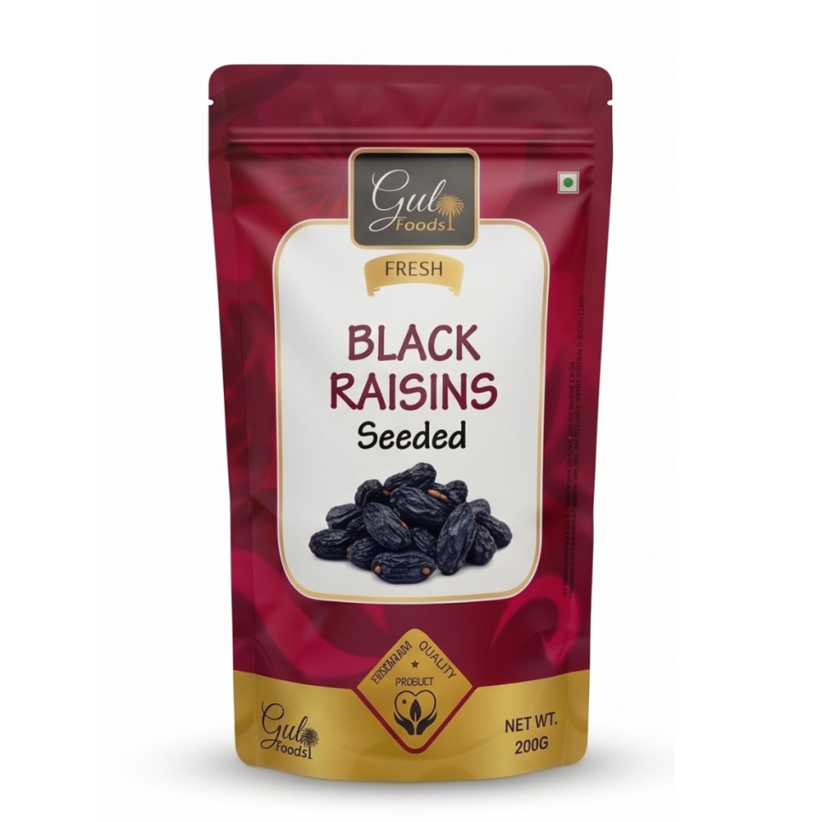 Black Raisin Seeded Pouch